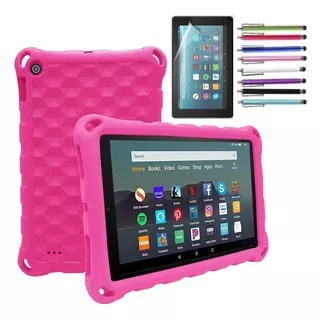 Forro Estuche Protector Pink 1 Tablet Amazon Fire Hd 10