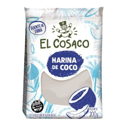 Harina De Coco El Cosaco Sin Tacc 200g