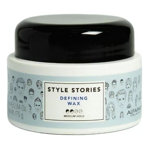 Alfaparf Style Stories Cera P/ Pelo Definición Media X 75 Ml