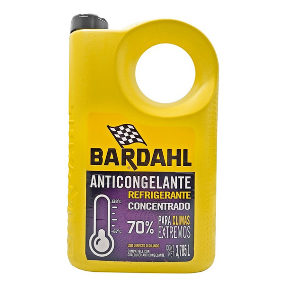 Anticongelante Refrigerante Concentrado Bardahl  1 Galon