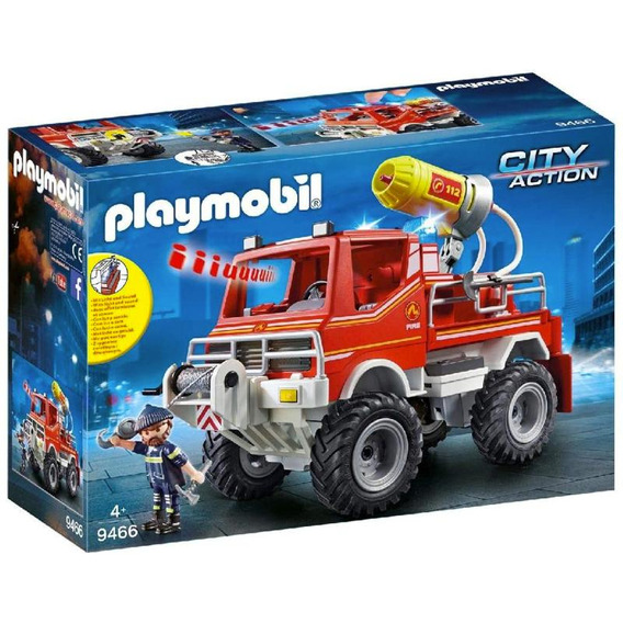 Playmobil City Action Camión Todoterreno Luz Y Sonido