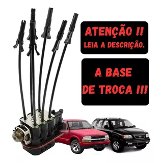 Bico Injetor Aranha Blazer E S10 Vortec 4.3 V6 1996 A 2002