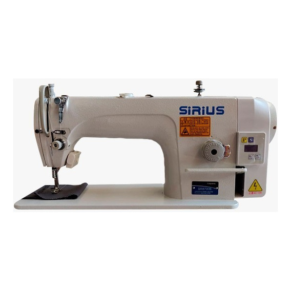 Máquina de coser Sirius Deluxe 11244884 blanca 110V