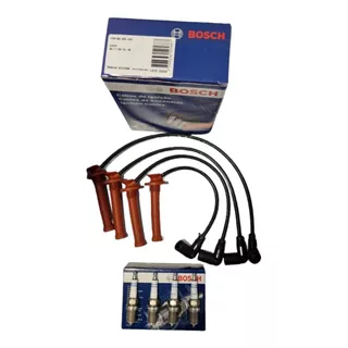 Kit Cables Y Bujías Chery Qq 2009 Al 2015 Bosch