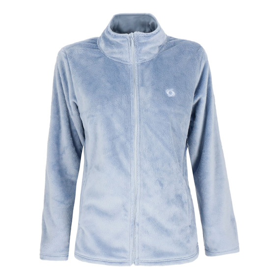 Chaqueta Peludo Vislan Mujer Lt. Blue Doite