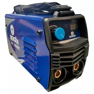 Soldadora Inverter Bergën Sb130 Azul Y Negra 50hz/60hz 110v/220v