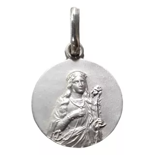 Medalla Plata 925 Santa Filomena # 1148 (medallas Nava)
