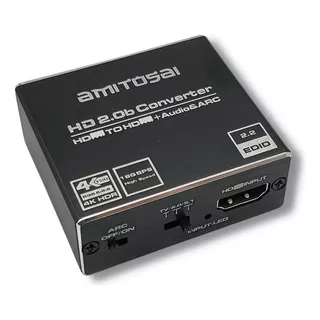 Extractor Audio Desde Hdmi Funcion Arc A Digital 5.1 / Analogico Mts-hdaudioxt Amitosai