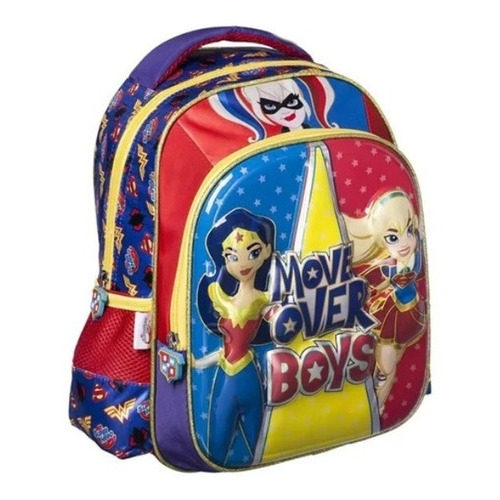 Mochila Kinder, Super Hero Girls Sg71832sb Harley Quinn Color Azul