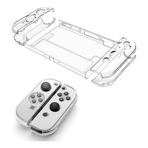 Funda protectora Oled de acrílico transparente para Nintendo Switch