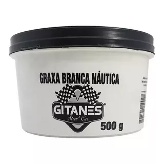 Graxa Branca Náutica Automotiva Uso Geral 500gr Gitanes