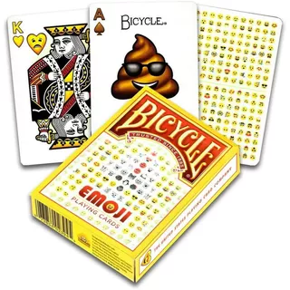 Emoji De Bicicleta/baralho De Cartas De Pôquer Cardistry
