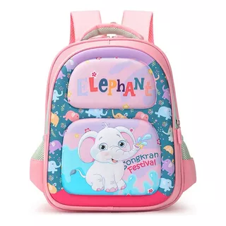 Mochila Infantil 3d Unicornio Leon Dino Niño Jardin Escuela