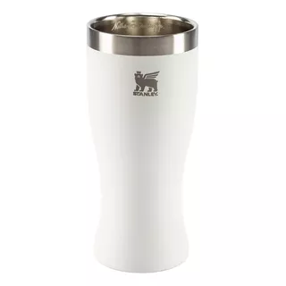 Pilsner Glass Stanley Aço Inox Happy Hour 444ml Branco