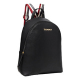 Tommy Hilfiger Reese Ii Mochila Mediana Tipo Domo Pebble Pvc