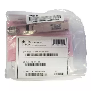 Gbic Qsfp-40/100-srbd= Cisco Transceiver Lc 100m Om4 Mmf