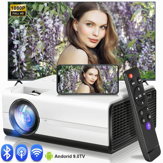 Proyector Mini Profesional Android Wifi 1080p Led 4000 Lm