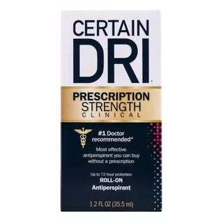 Certain Dri Desodorante Antitranspirante Roll On 35.5ml