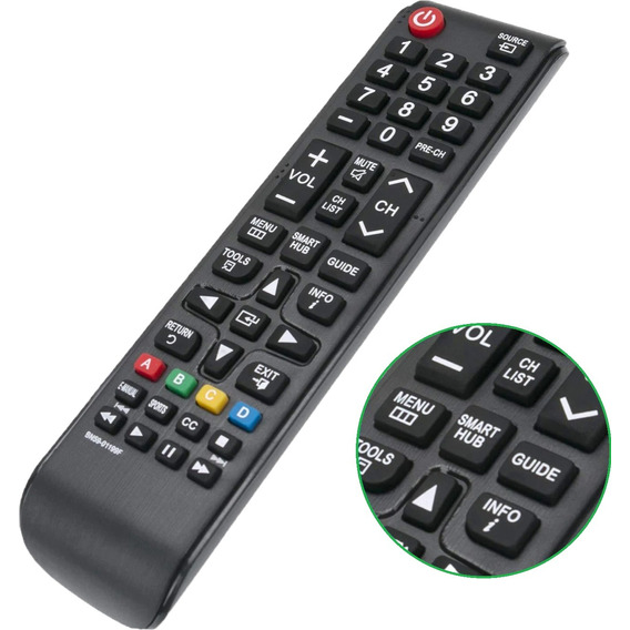 Control Remoto Para Samsung Smart Tv Uhd 4k Bn59-01268e