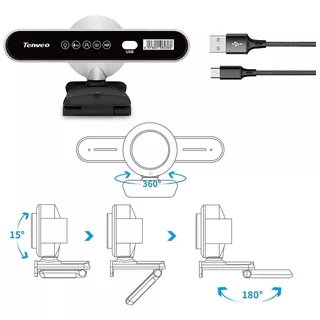 Webcam Com Iluminação Ring Light Youtuber