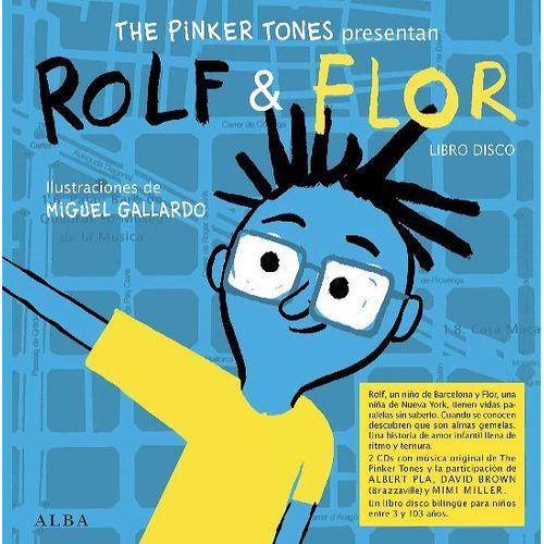 ROLF & FLOR: BILINGUE. CON CD, de TONES, THE PINKER. Serie N/a, vol. Volumen Unico. Editorial Alba, tapa blanda, edición 1 en español