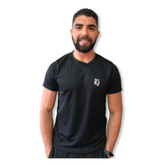 Camiseta Masculina Lobo Sport T021 Dry Fit Preta