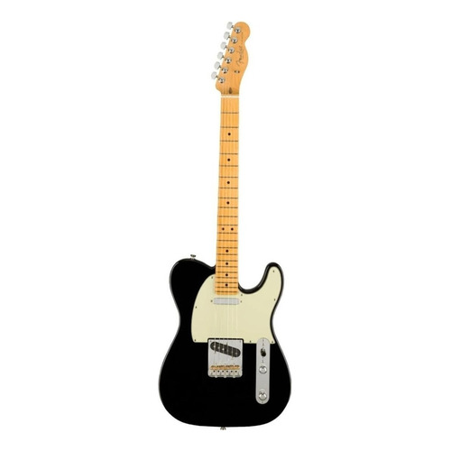 Guitarra eléctrica Fender American Professional II Telecaster de aliso black brillante con diapasón de arce