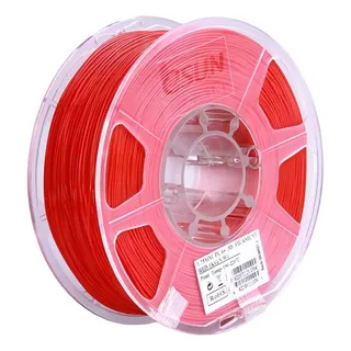 Filamento 3d Abs+ 1kg 1.75mm Esun Color Rojo