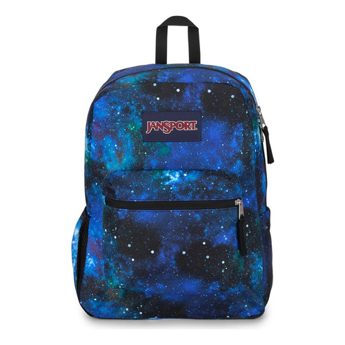 Mochila Jansport Cross Town Urbana 26l Lts Poliéster Colores Color Cyberspace Galaxy