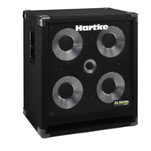 Hartke 4.5xl Caja Para Bajo 4 X 10' + 1 X 5' 400 W Cono Alum Color Negro 220V
