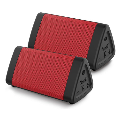 Oontz Altavoz Bluetooth Angle 3 - Pack 2 Altavoces Bluetooth Color Rojo 110v