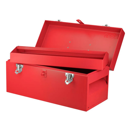 Caja De Herramientas Metálica Mediana Urrea Color Rojo