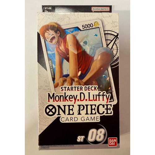 One Piece Tcg: Starter Deck Monkey.d.luffy (st-08)