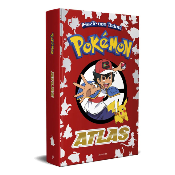 Atlas Pokémon. Libro Colección Pokémon. Tapa Dura