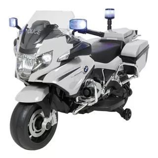 Moto A Batería Para Niños Bebitos Bmw R1200 Clásica  Color Blanco 220v