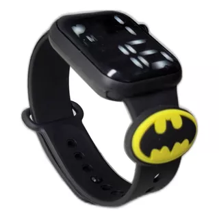 Relógio Digital Infantil Batman Resistente À Água