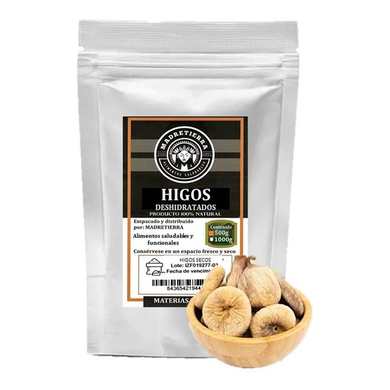 Higos Secos (500gr) 1 Libra Naturales - Kg a $173