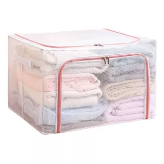 Organizador Caixa Closet Roupa Cama Edredom Toalha 66 Litros