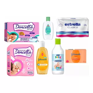 Kit Bebes Recién Nacidos Productos Higiene