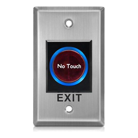 Pulsador Botón No Touch Salida Control Puerta Acceso Led