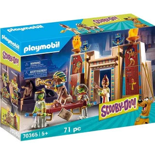 Playmobil Scooby-doo Aventura Com Monstros No Egito - 70365