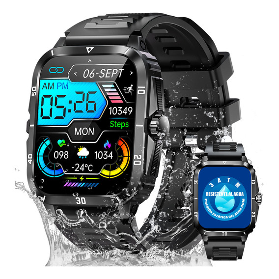 Reloj De Monitoreo Deportivo Smart Watch Eigiis Para Hombre