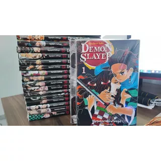 Coleção Demon Slayer 1 Ao 23 Volumes + Especiais 