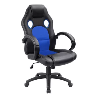 Silla Gamer Pc Sillon Gamer Escritorio Oficina Computadora Color Azul