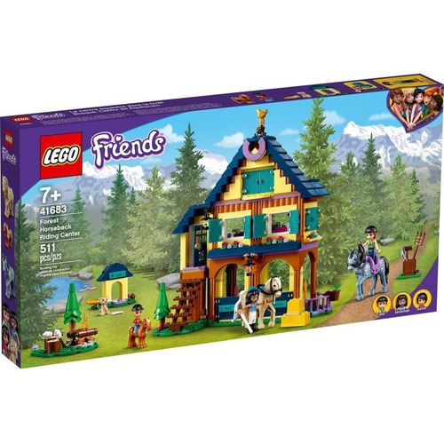 Kit Lego Friends Bosque Centro De Equitación 41683 +7 Años Cantidad De Piezas 511