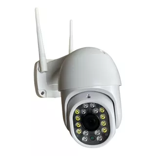 Cámara De Seguridad Genérica 360 Ptz360 Con Resolución De 2mp Visión Nocturna Incluida Blanca