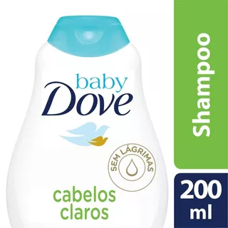  Shampoo Cabelos Claros Hidratação Enriquecida Baby Dove 200ml