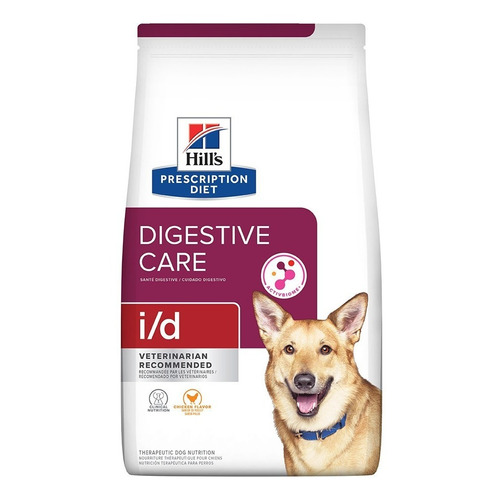 Alimento Hill's Prescription Diet Digestive Care i/d para perro todos los tamaños sabor pollo en bolsa de 8.5lb