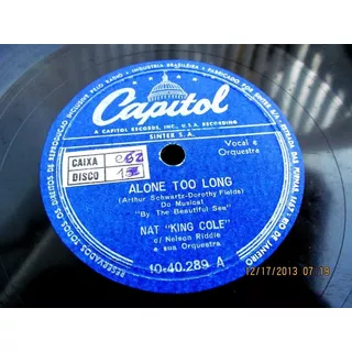 4 78 Rpm Nat King Cole Nacionais E Usa Papa Loves Mambo