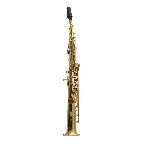 Saxofon Laqueado Soprano Recto Maxima Kfss-100g